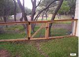 Photos of Wire And Wood Fence Designs