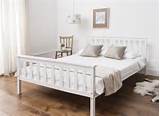 White Wooden Bed Frame Pictures