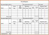 Employee Payroll Excel Template Images