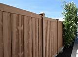 Images of Simulated Wood Fencing