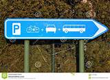 Pictures of Bus Parking Sign