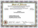 Pictures of Alabama Medical License