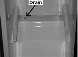 Images of Refrigerator Drain Clogged