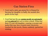 Static Electricity Fire At Gas Pump