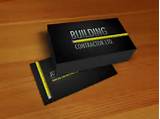 Images of Construction Business Cards
