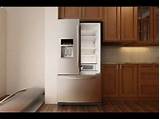 Integrated Fridge Freezer With Ice Maker