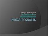 Pictures of Integrity Leadership Quotes