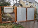 Corrugated Aluminum Fence Images