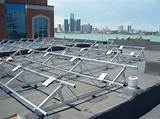 Photos of Flat Roof Solar Mounts