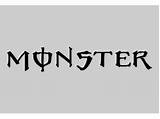 Monster Logo Sticker
