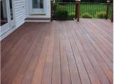 Mahogany Wood Decking Photos