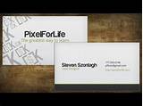 Pictures of How Do I Make A Business Card In Photoshop