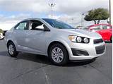 Silver Chevy Sonic Images