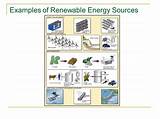 E Amples Of Renewable Energy Sources Images