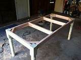 Building A Wood Table Pictures