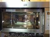 Pictures of Panasonic Microwave Stainless Steel Interior