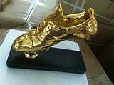 Photos of Golden Boot Soccer Trophy