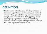 Indemnity Life Insurance Definition