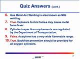 Welding Safety Quiz And Answers Pictures