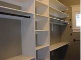 Pictures of Wood Shelving Closet
