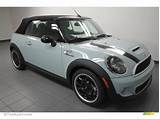 Photos of Ice Blue Convertible Mini Cooper