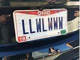 Images of Ohio License Plate Owner Search