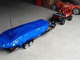 Toy Truck And Boat Trailer