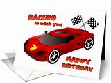 Racing Car Happy Birthday Images