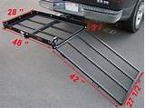 Wheelchair Hitch Carrier Rack With Ramp Photos