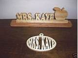 Personalized Teacher Name Plates Images