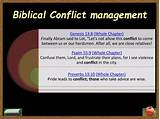 Photos of Biblical Approach To Conflict Resolution