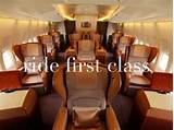 Flying First Class United Photos