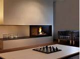 Modern Rectangular Gas Fireplace