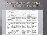 Pictures of Special Education Lesson Plans