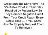 How To Remove Negative From Credit Report Pictures