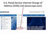Images of United States Postal Service Address Change Request