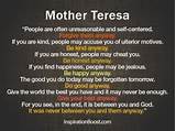 Mother Teresa Quotes Kindness