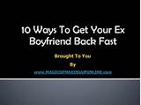Quotes To Get Your Ex Back Images