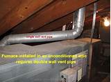 Heater Vent Pipe Installation Pictures