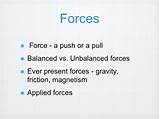 Balanced Vs Unbalanced Forces Worksheet Answers Photos