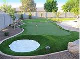 Backyard Putting And Chipping Green