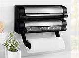 Images of Kitchen Roll Cling Film Tin Foil Dispenser
