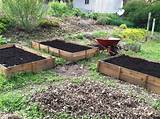 Raised Garden Bed Fence Pickets Photos
