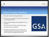 Photos of Federal Supply Schedule Contract