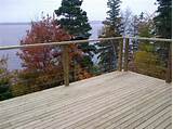 Images of Stainless Steel Cable Railing With Wood Posts