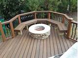 Photos of Gas Fire Pit On Wood Deck