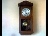 Photos of Westminster Chime Wall Clock With Pendulum Movement