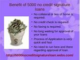 No Credit Personal Loan Approval Photos