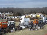Pictures of Semi Trucks Salvage Yards