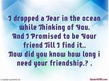 Pictures of Thinking Of You Friend Quotes